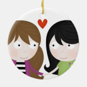 Décoration En Céramique L'amour n'est pas un péché (Dos)