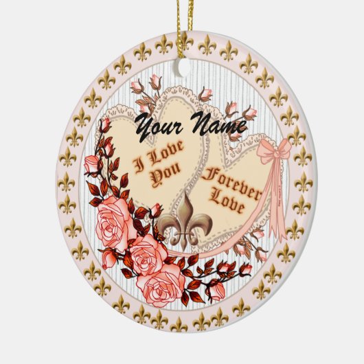 Décoration En Céramique L'amour perpétuel (Gauche)