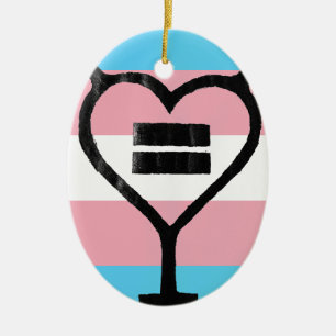 Décoration En Céramique L'Amour Transgenre