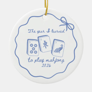 Décoration En Céramique L'année où j'ai appris au Mahjong 2026