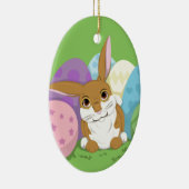 Décoration En Céramique Lapin de Pâques (Droite)