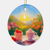 Décoration En Céramique L'après-midi le plus doux du jour (Gauche)