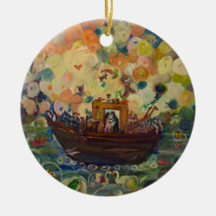 Décoration En Céramique L'arche de Noé par Avonelle Kelsey