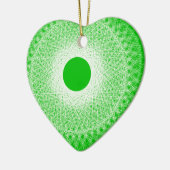 Décoration En Céramique l'art abstrait vert sonnera votre esprit (Gauche)