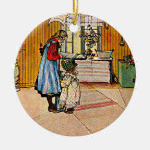 Décoration En Céramique L'art de Carl Larsson : La Cuisine