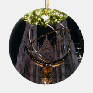 Décoration En Céramique L'Atlas et la cathédrale Saint-Patrick -