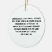 Décoration En Céramique Laws which disabled woman from full participation (Gauche)