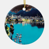 Décoration En Céramique ldp COMO - Lac - Panorama (Devant)