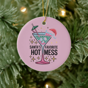 Décoration En Céramique Le bordel vintage préféré du Père Noël pour Noël u
