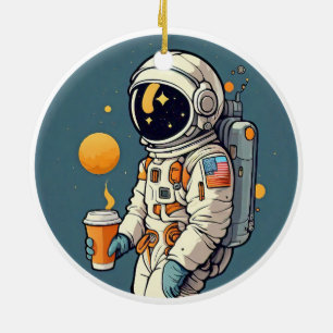 Décoration En Céramique Le café est OUT DE CE MONDE voyage spatial d'astro