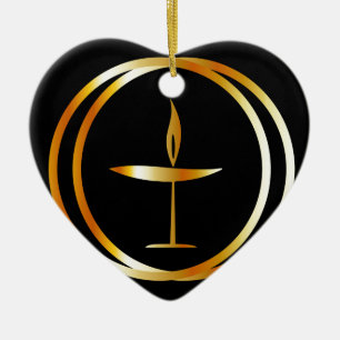 Décoration En Céramique Le calice flamboyant