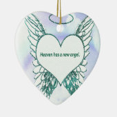 Décoration En Céramique Le ciel a un nouvel ange (Droite)