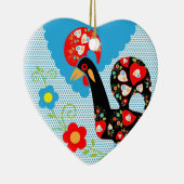 Décoration En Céramique Le coq portugais de Barcelos (Droite)