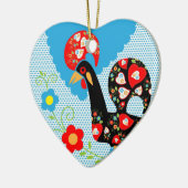 Décoration En Céramique Le coq portugais de Barcelos (Gauche)