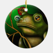 Décoration En Céramique Le crapaud et l'escargot II (Dos)