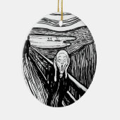 Décoration En Céramique Le cri perçant par Edvard Munch (Droite)
