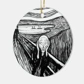 Décoration En Céramique Le cri perçant par Edvard Munch (Gauche)