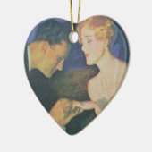 Décoration En Céramique Le fiançailles (Gauche)