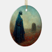 Décoration En Céramique Le Grave Surreal Sci-Fi Imaginaire Alien (Droite)