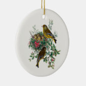 Décoration En Céramique Le greenfinch européen, Tree (Droite)