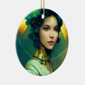 Décoration En Céramique Le Imaginaire-tête Sci-Fi (Droite)