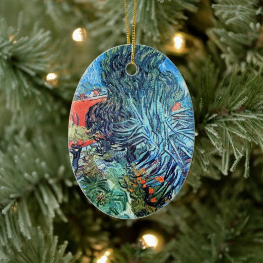 Décoration En Céramique Le jardin du docteur Gachet, Auvers par Vincent va (Arbre)