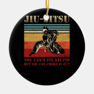 Décoration En Céramique Le Jiu Jitsu Brésilien qu'on ne peut pas résoudre