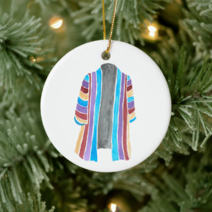 Décoration En Céramique Le manteau de Joseph de plusieurs couleurs — Orn