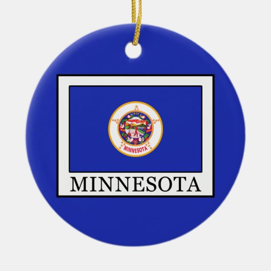 Décoration En Céramique Le Minnesota (Devant)
