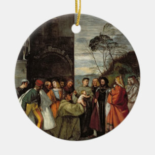 Décoration En Céramique Le miracle du discours de l'enfant nouveau-né, 15