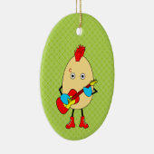 Décoration En Céramique Le musicien de rock Egghead (Droite)