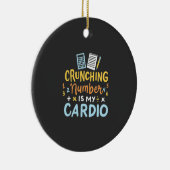 Décoration En Céramique Le Numéro D'Arrêt Comptable Est Mon Cardio (Droite)