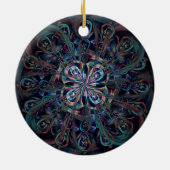 Décoration En Céramique Le paon (Dos)