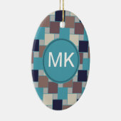 Décoration En Céramique Le paon sur la plage (Droite)