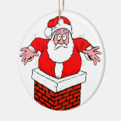 Décoration En Céramique Le Père Noël (Gauche)