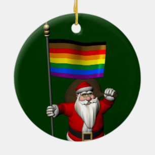 Décoration En Céramique Le Père Noël soutient la communauté philly
