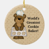 Décoration En Céramique Le plus grand ours de biscuits du monde (Dos)