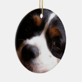 Décoration En Céramique Le Roi Charles Cavalier Spaniel Ornament (Droite)