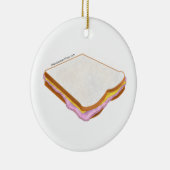Décoration En Céramique Le sandwich au jambon (Droite)
