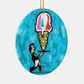 Décoration En Céramique Le serveur (Droite)