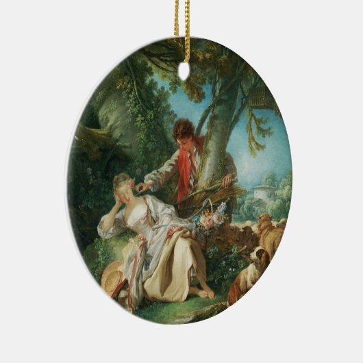 Décoration En Céramique Le sommeil interrompu par François Boucher (Droite)