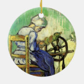 Décoration En Céramique Le Spinner par Vincent van Gogh (Dos)