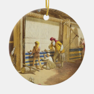 Décoration En Céramique L'école de voyou de l'industrie, Jubbulpore, 1863