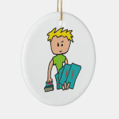 Décoration En Céramique Lecteur de carte (Droite)