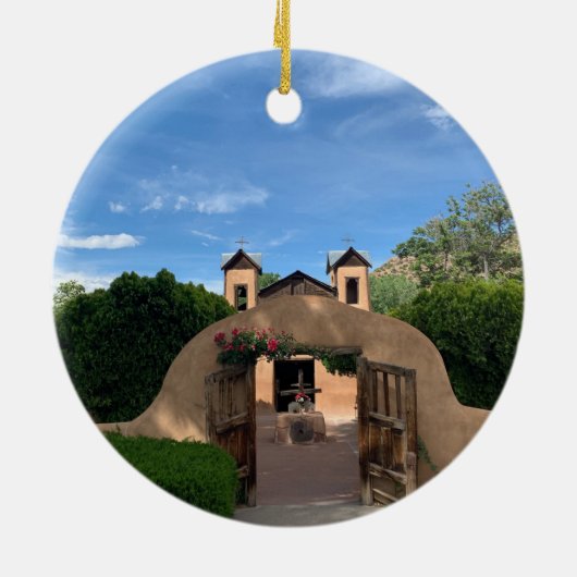 Décoration En Céramique L'église Santuario de Chimayo photographie catholi (Dos)
