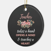 Décoration En Céramique L'Enseignant Prend Une Main Ouvre Un Esprit (Gauche)