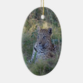 DÉCORATION EN CÉRAMIQUE LEOPARD (Droite)