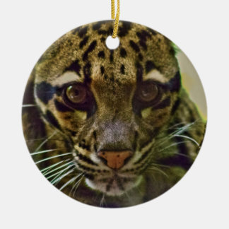 Décoration En Céramique Leopard obscurci