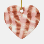 Décoration En Céramique Léopard rose rose (Dos)