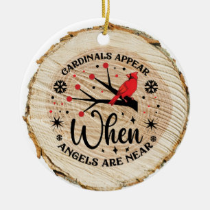 Décoration En Céramique Les cardinaux apparaissent quand les anges sont pr